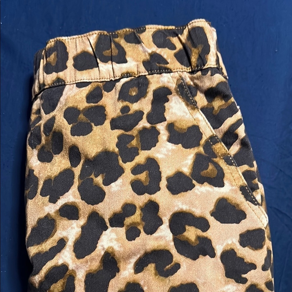 Boston Proper Leopard Print Skirt - Picture 4 of 6